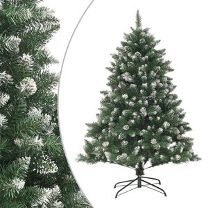vidaXL &Aacute;rvore de Natal artificial com suporte 120 cm PVC