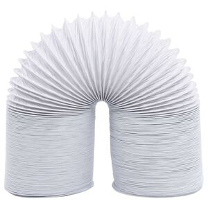 vidaXL Tubo de exaust&atilde;o PVC 6 m 10 cm