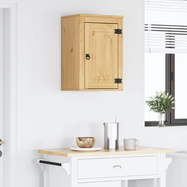 vidaXL Armário Mel 60 x 32 x 40 cm Madeira de Pinheiro Sólida