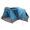 vidaXL Tenda de Cabana com Capuka Imperme&aacute;vel 10 pessoa Azul