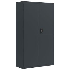 vidaXL Arquivador 105x40x180 cm a&ccedil;o antracite