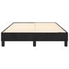 vidaXL Estrutura de cama com molas 120x200 cm veludo preto