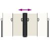 vidaXL Toldo lateral retr&aacute;til 120x600 cm creme