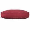 vidaXL Almofada Vinho Vermelho 70 x 40 x 12 cm Tecido Oxford
