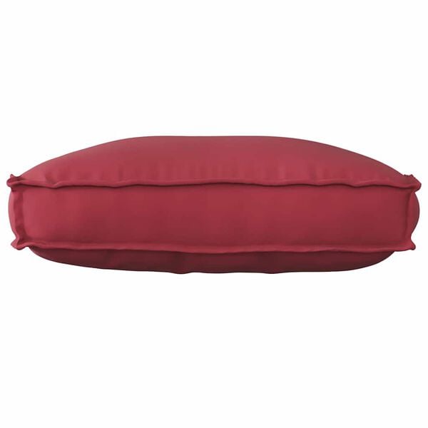 vidaXL Almofada Vinho Vermelho 70 x 40 x 12 cm Tecido Oxford
