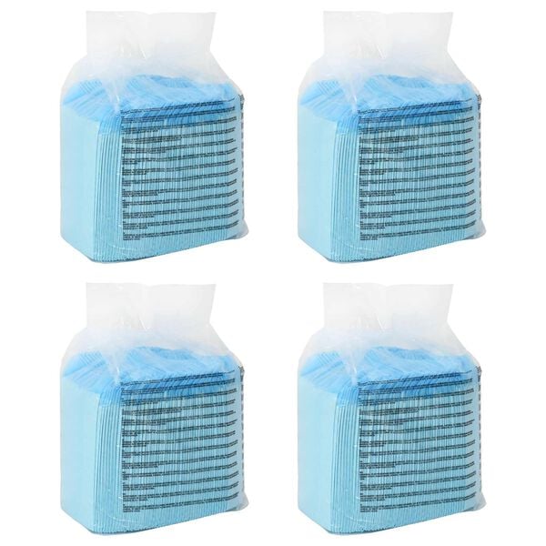 vidaXL Pad de Treinamento para Pets Liso 200 pcs 45 x 33 cm