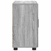 vidaXL Buffet Cinza Sonoma 88,5 x 30,5 x 55,5 cm Madeira processada