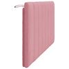 vidaXL Almofad&atilde;o de cabeceira Hanko 160 cm veludo rosa