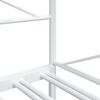vidaXL Cama de dia com gavet&atilde;o sem colch&atilde;o 107x203 cm a&ccedil;o branco
