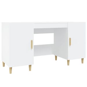 vidaXL Secret&aacute;ria 140x50x75 cm derivados de madeira branco