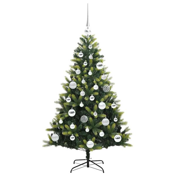 vidaXL &Aacute;rvore de Natal Artificial com Hastes Flex&iacute;veis 150 LEDs 120 cm