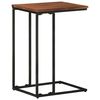 vidaXL Mesa de apoio 35x45x65 cm madeira de ac&aacute;cia maci&ccedil;a