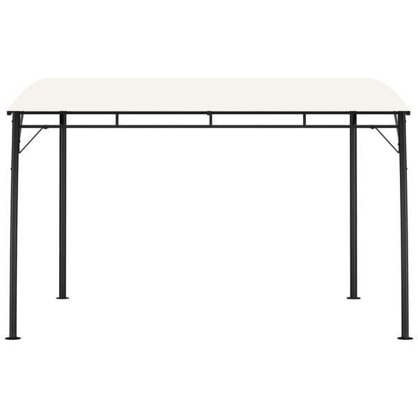 vidaXL Toldo para-sol de jardim 3x3x2,55 m cor creme