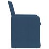 vidaXL Cadeiras de Jantar 2 pcs Azul 57 x 67 x 95 cm tecido