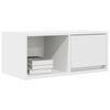 vidaXL M&oacute;veis de TV 2 pcs 60x31x25,5 cm deriv. madeira branco