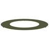 vidaXL adequado para Anel de &Aacute;rvore Plano Verde-oliva &Oslash;50/80 cm A&ccedil;o