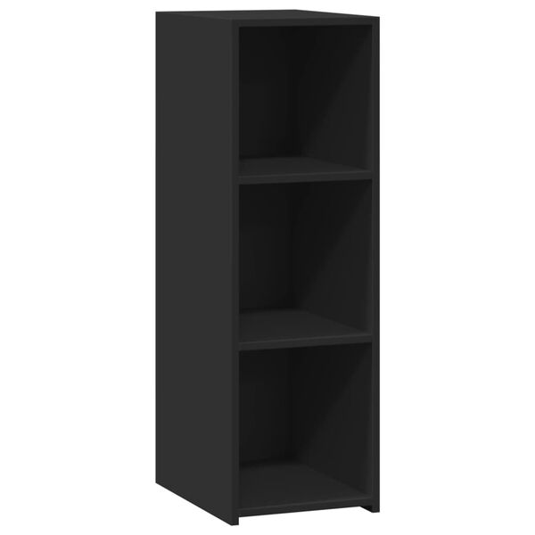 vidaXL Aparador 30x41x93 cm derivados de madeira preto