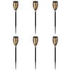 vidaXL Luzes Solares para Exterior com Pino de Aterragem 6 pcs 47,5 cm
