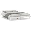 vidaXL Cama extra longa sem colch&atilde;o 180x210 cm pinho maci&ccedil;o branco