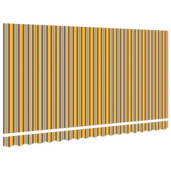 vidaXL Tecido de substitui&ccedil;&atilde;o para toldo Multicolor 380 x 195 cm