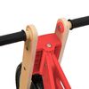 vidaXL Bicicleta de equilíbrio para crianças vermelho