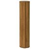 vidaXL Tapete retangular 80x1000 cm bambu castanho
