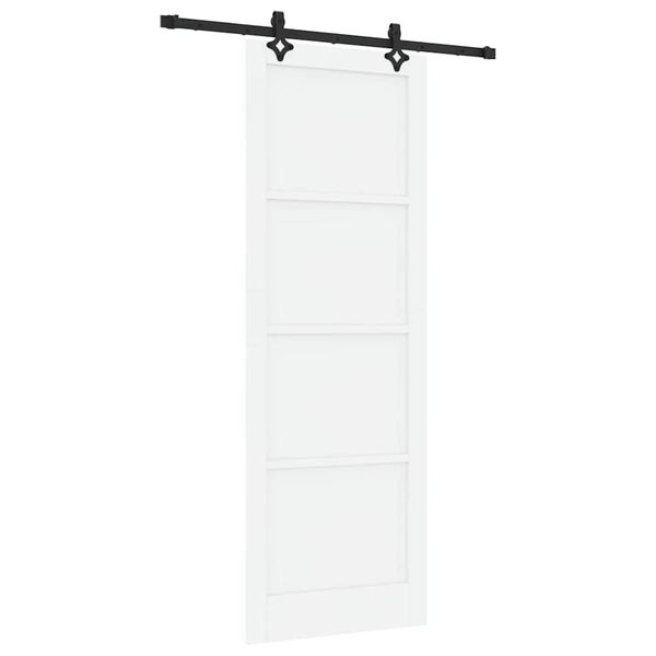 vidaXL Porta Deslizante ORKDAL Branco 83 x 232 cm
