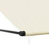 vidaXL Toldo retr&aacute;til 350x150 cm tecido e a&ccedil;o cor creme