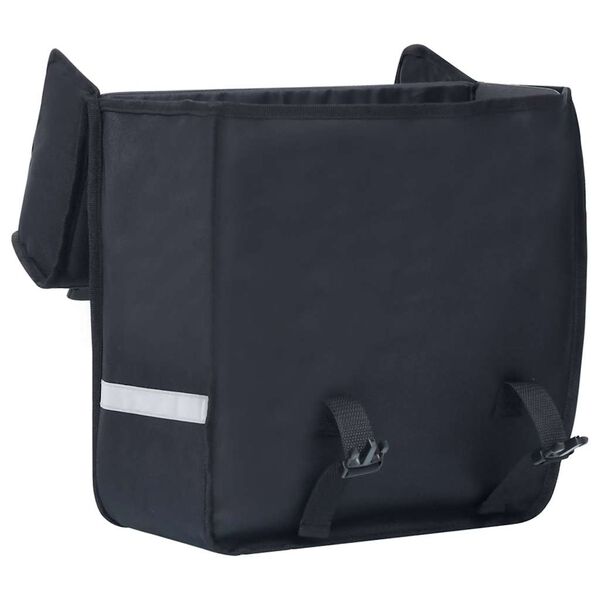 vidaXL Alforge para bicicleta imperme&aacute;vel 21 L preto