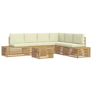 vidaXL Conjunto de Sof&aacute;s para Exterior Branco 59 x 59 x 37 cm
