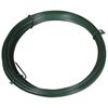 vidaXL Arame para prender cerca 25 m 1,4/2 mm a&ccedil;o verde
