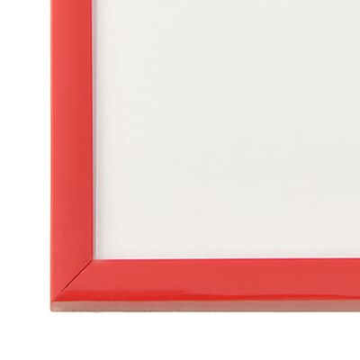 vidaXL Molduras para parede ou mesa 5 pcs 50x60 cm MDF vermelho