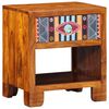 vidaXL Buffet Multicolor 40 x 35 x 45 cm Madeira de ac&aacute;cia maci&ccedil;a