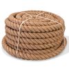 vidaXL Corda 100% juta 40 mm 30 m