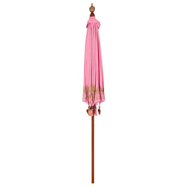 vidaXL Parasol Balin&ecirc;s Rosa 215 x 215 x 260 cm