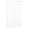 vidaXL Cortina Veneziana Manual Ajust&aacute;vel Branco 213 x 130 cm PVC