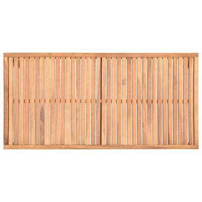 vidaXL Mesa de centro p/ jardim 110x55x36 cm madeira de acácia maciça