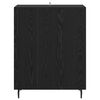 vidaXL Buffet Carvalho Preto 69,5 x 34 x 90 cm Madeira processada