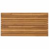 vidaXL Tampo de Mesa 90 x 45 x 3,5 cm Retangular Natural
