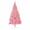 vidaXL &Aacute;rvore de Natal Artificial Pr&eacute;-iluminada Rosa 240 cm PVC