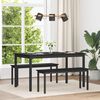 vidaXL Mesas de jantar METAL