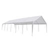 vidaXL Tecido da Tenda Sem Estrutura Branco 12 x 6 m PE