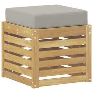 vidaXL Bancada de P&aacute;tio ao Ar Livre Branco 43 x 43 x 45 cm