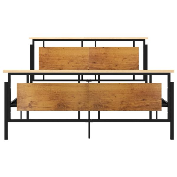 vidaXL Estrutura de cama 160x200 cm metal