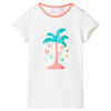 T-shirt infantil cor cru 92