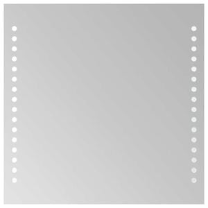 vidaXL Espelho de casa de banho com luzes LED 30x30 cm
