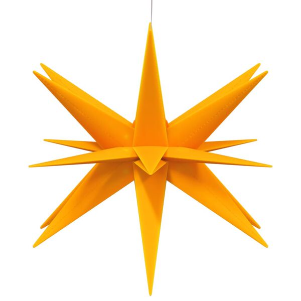 vidaXL Luzes de Natal com LEDs 3 pcs dobr&aacute;vel amarelo 43 cm