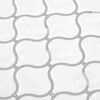vidaXL Azulejo Lanturn 10 pcs Branco 27 x 27 cm Poliuretano e PET