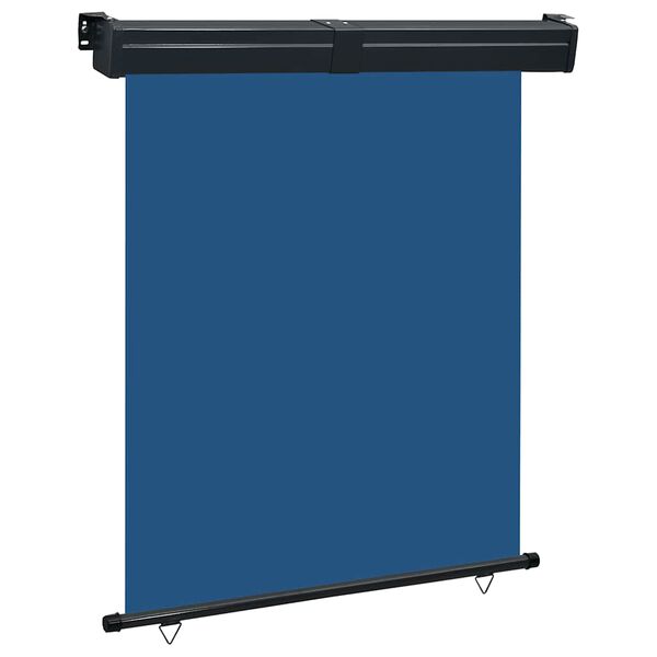 vidaXL Toldo lateral para varanda 145x250 cm azul