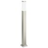 vidaXL Lumin&aacute;ria de poste 80 cm em a&ccedil;o inoxid&aacute;vel IP44